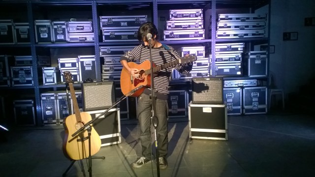 Sound Check a day before the shoot