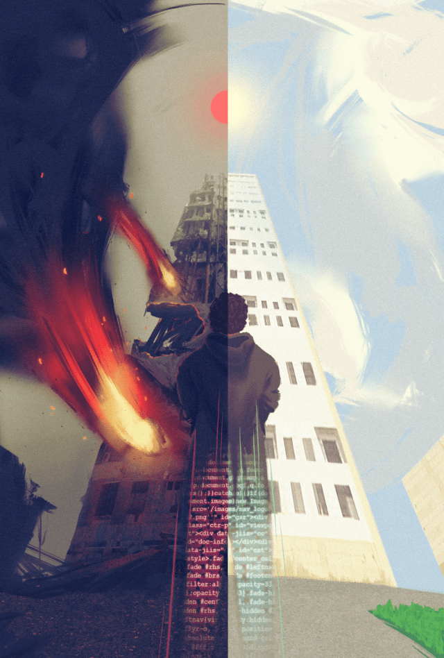 Artwork by Mihir Ashok for 'There is no justice in following unjust laws'