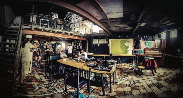 REProduce Listening Room at Jude Bakery in Bandra.